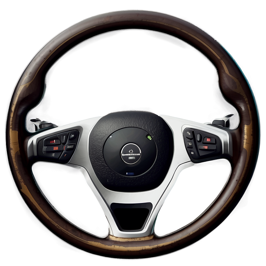 Realistic Steering Wheel Illustration Png Nlf