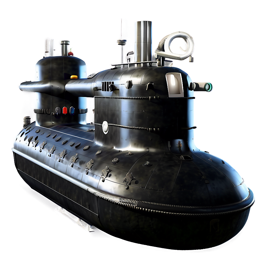 Realistic Submarine Image PNG 10 PNG with transparent background