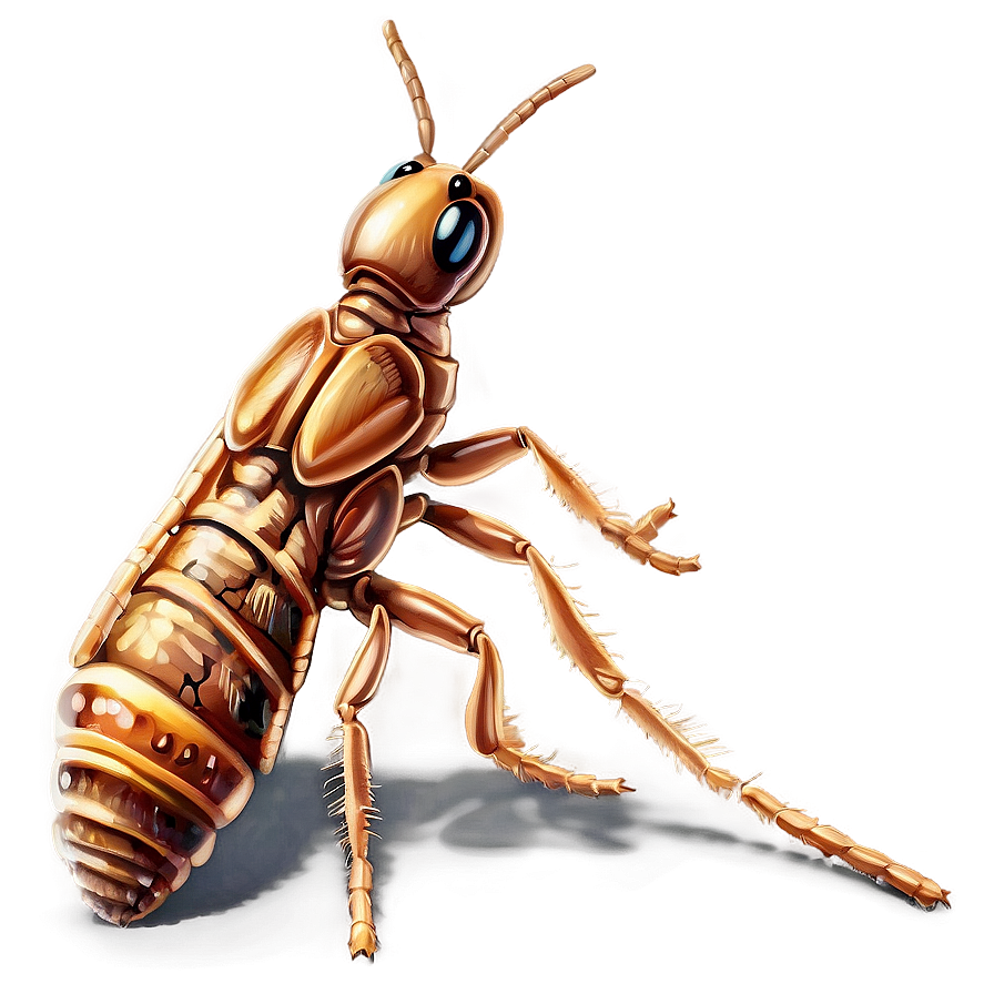 Realistic Termite Graphic Png 06292024