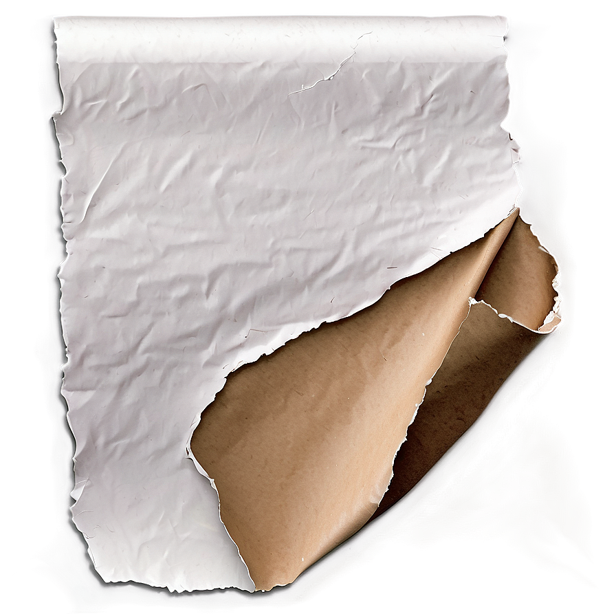 Realistic Torn Paper Png Vri