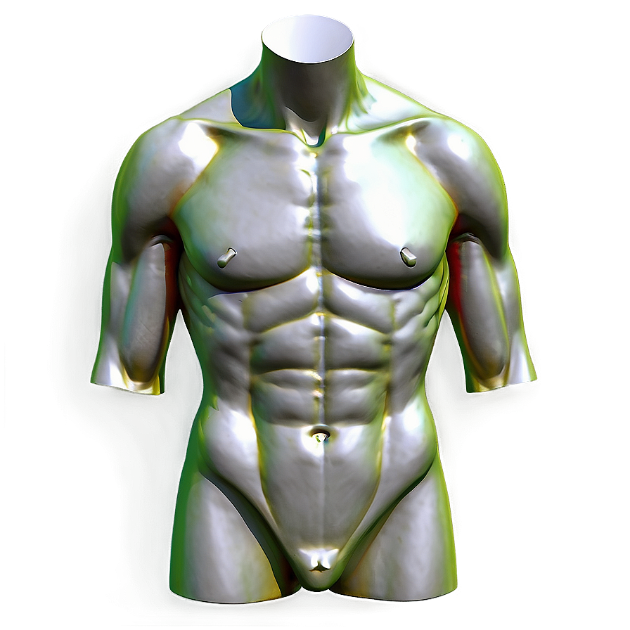 Realistic Torso Sculpture Png Obh96