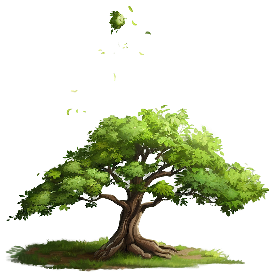 Realistic Tree Artwork Png Ogu73