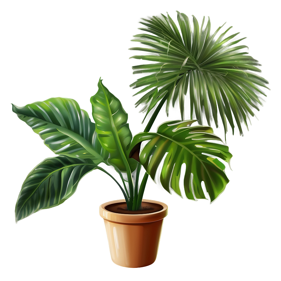 Realistic Tropical Plant Png Bux4