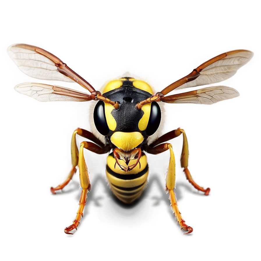 Realistic Wasp Image PNG omh PNG image with a transparent background, free high-resolution download