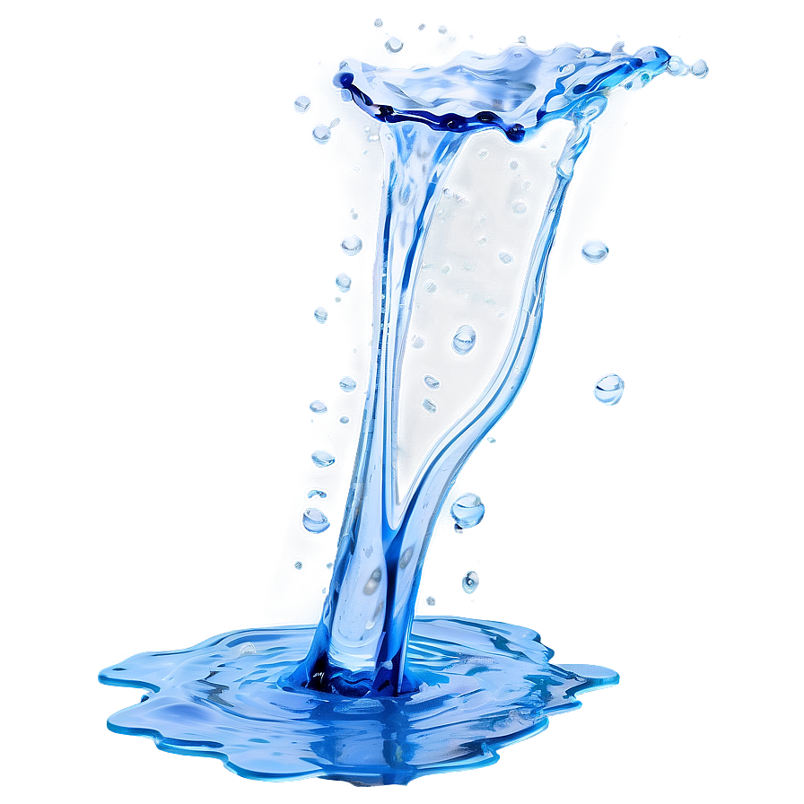 Realistic Water Splash PNG 9 PNG with transparent background