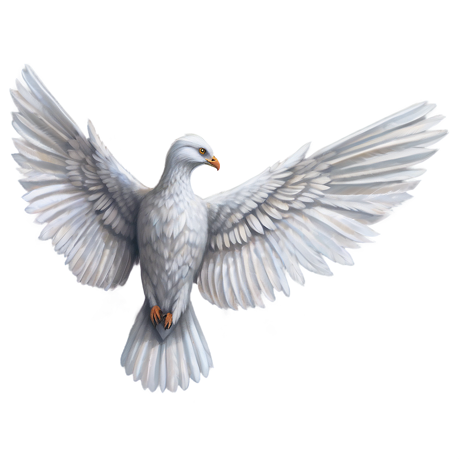 Realistic White Wings Png 06262024