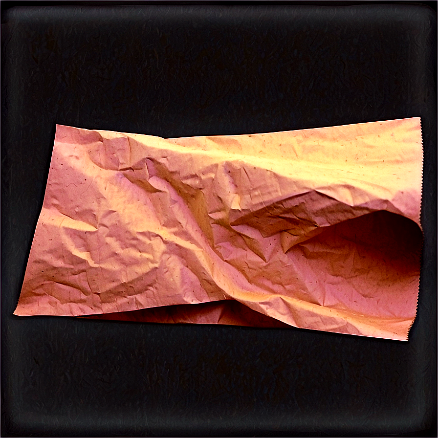 Realistic Wrinkled Paper Effect Png 32