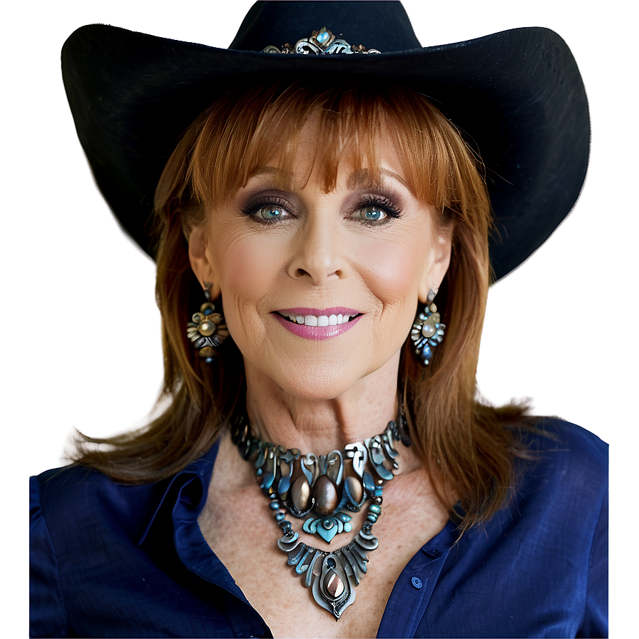 Reba Mcentire In Cowboy Hat Png 06252024