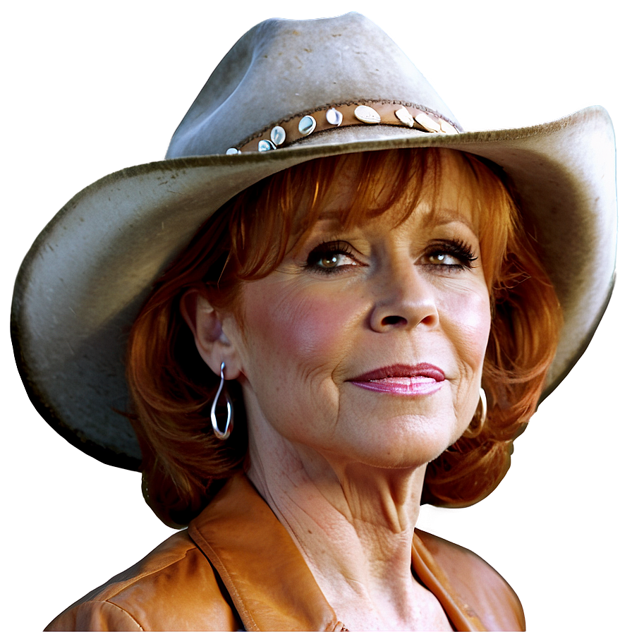 Reba Mcentire In Cowboy Hat Png Cdp69