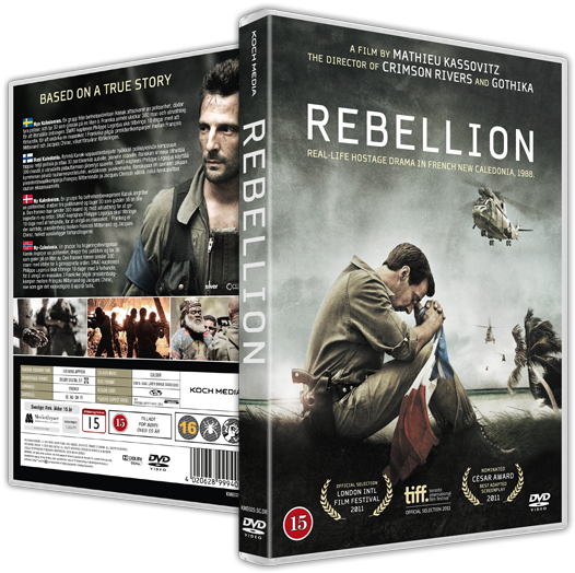 Rebellion D V D Cover PNG with transparent background