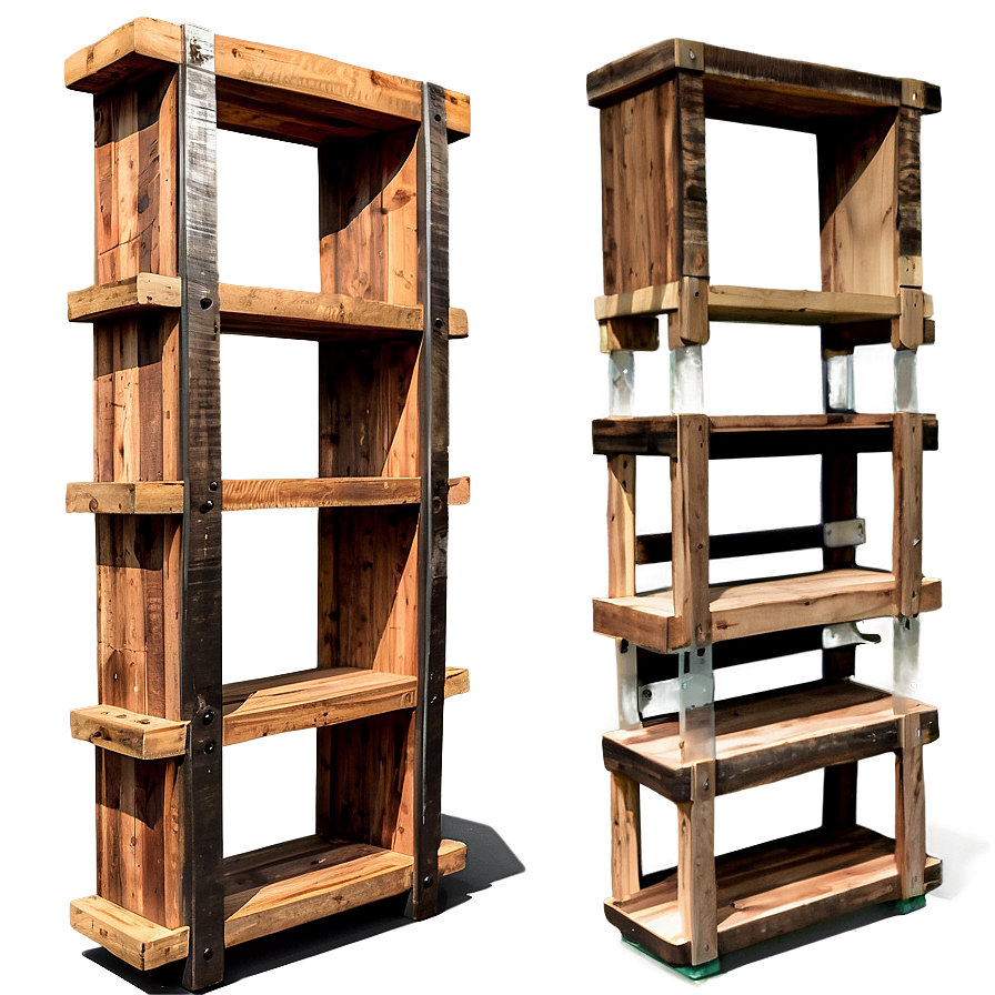 Reclaimed Wood Shelf Collections Png Hvo