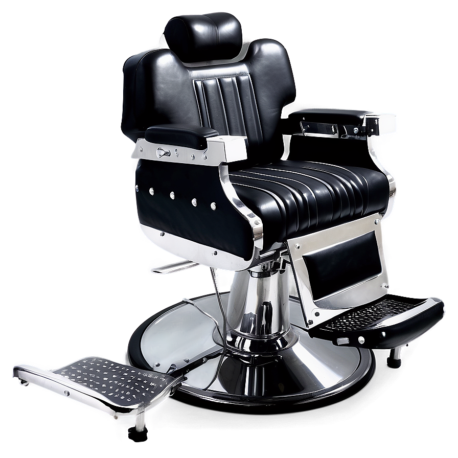 Reclining Barber Chair Png 06282024