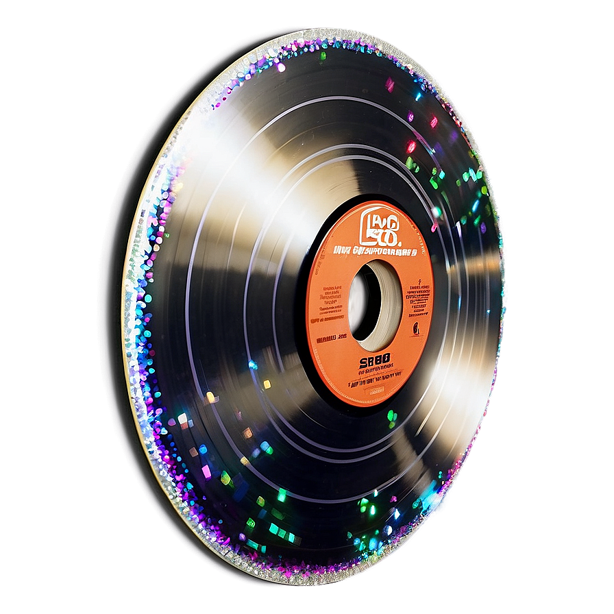 Record With Sparkles Png 33