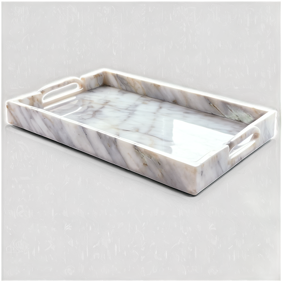 Rectangle Marble Tray PNG bcw26 PNG image with a transparent background, free high-resolution download