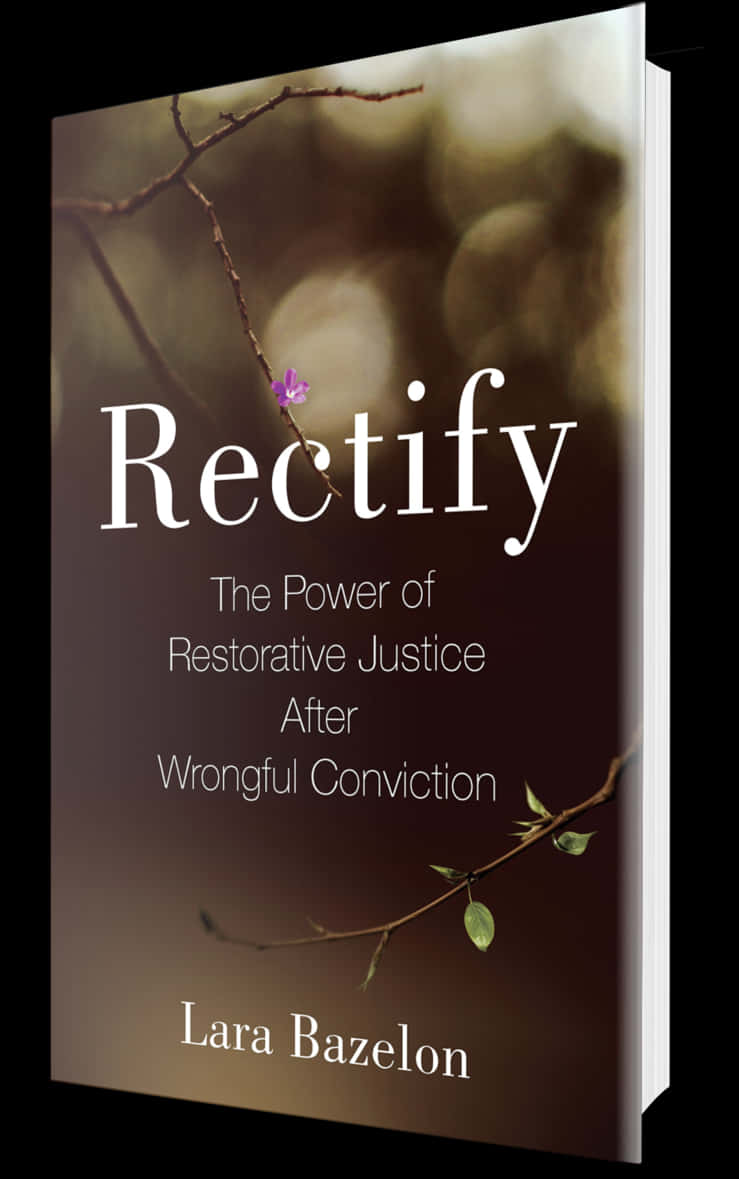 Rectify Book Cover Restorative Justice