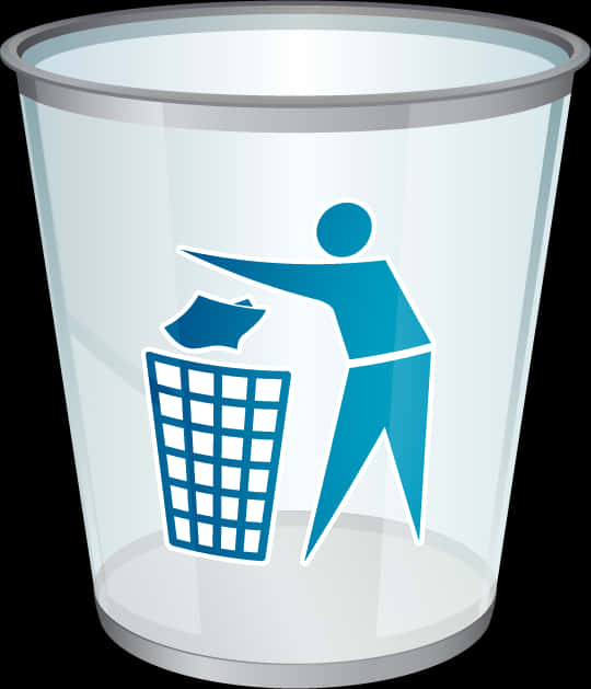 Trash Can Clipart Png Image - Pick Up Trash Clipart, Transparent Png PNG with transparent background