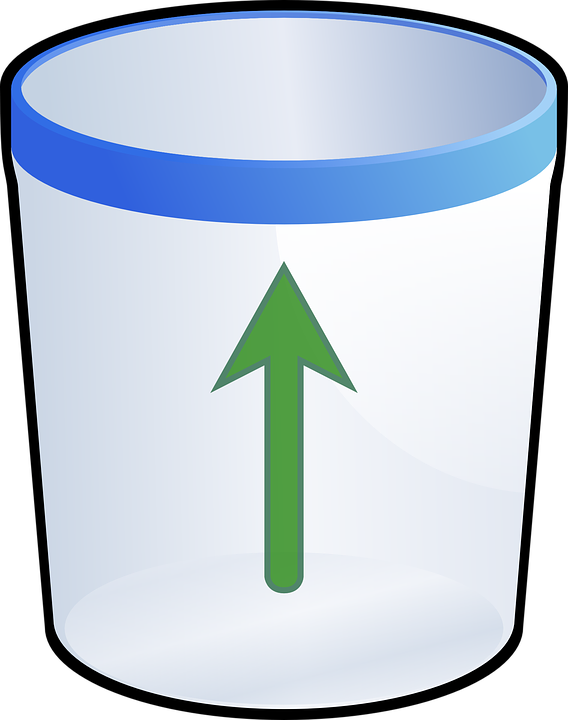 Undelete, Bin, Trashcan, Can, Green, Arrow - Animated Trash Png, Transparent Png PNG with transparent background