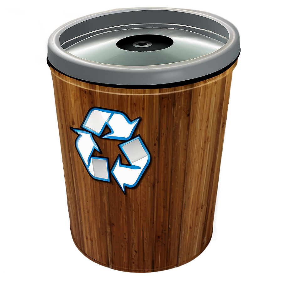 Recycle Bin With Lid Png Qnb