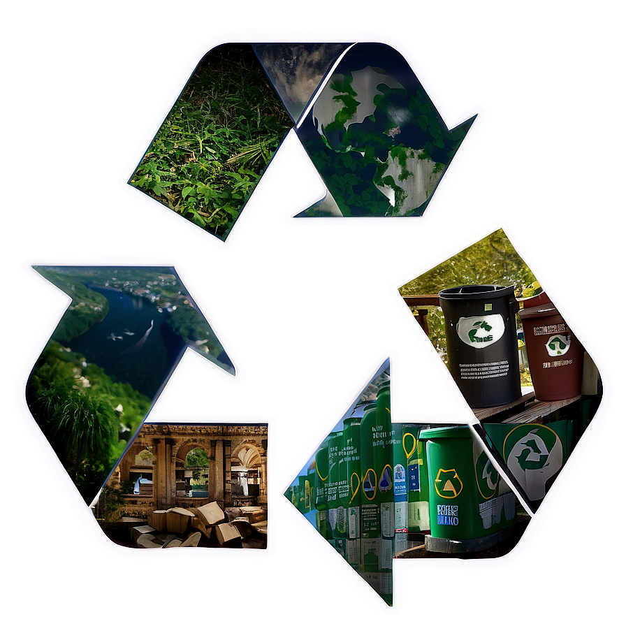 Recycle Process Infographic Png Ako