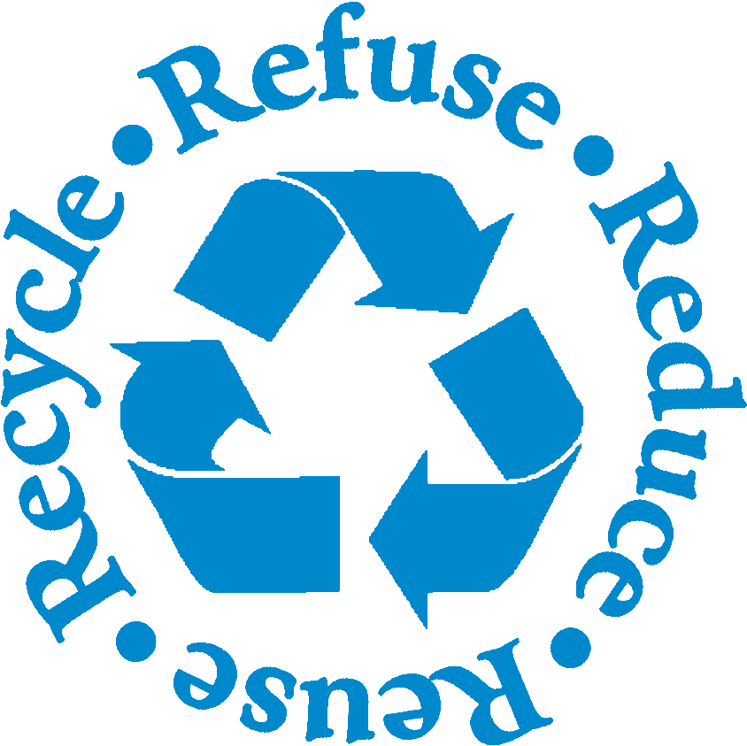 Recycle Reduce Reuse Refuse Concept