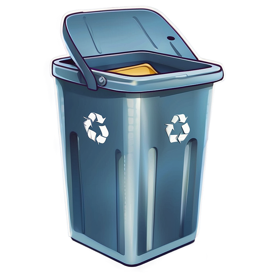 Recycle Trash Bin Illustration PNG njr PNG with transparent background