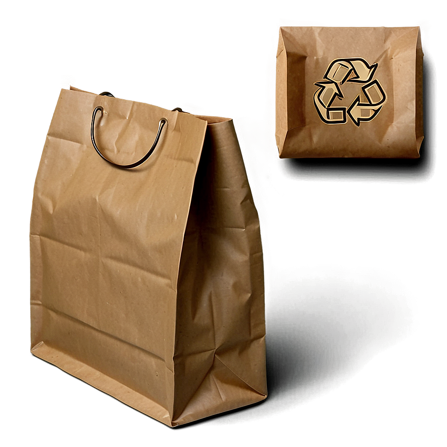 Recycled Brown Bag Png 91