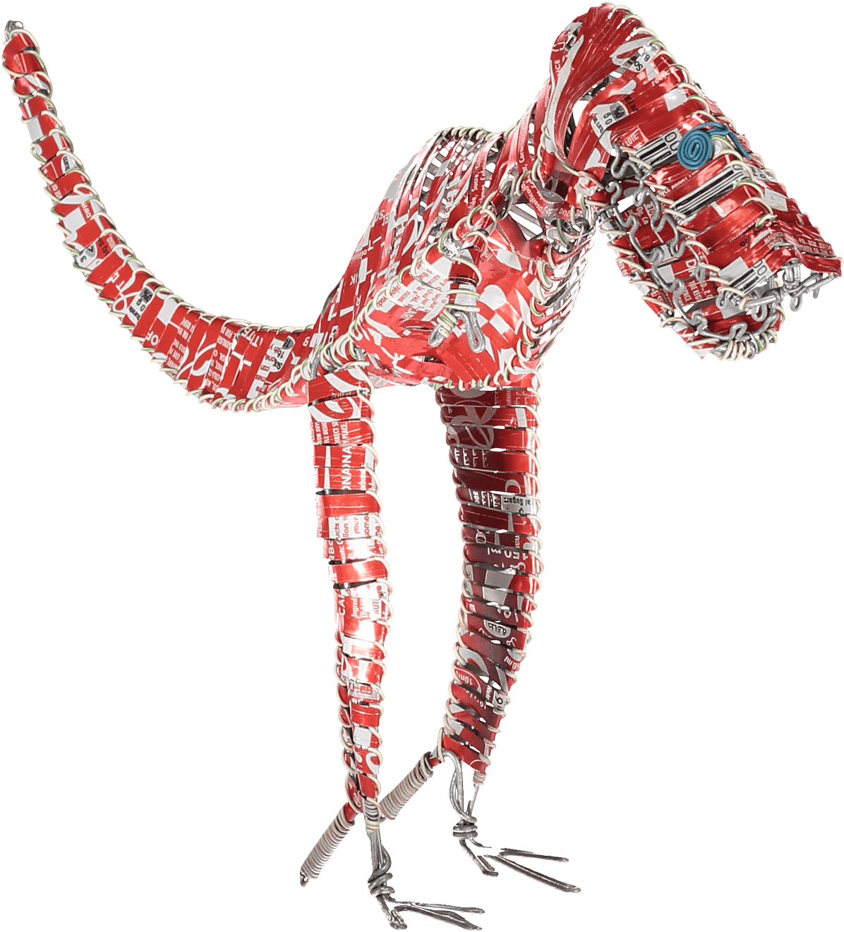 Transparent Soda Can Top Png - Dinosaur Made Out Of Cans, Png Download PNG image with a transparent background, free high-resolution download