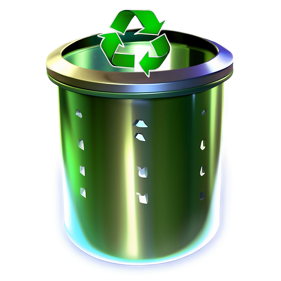 Recycling Bin For Metals Png 31