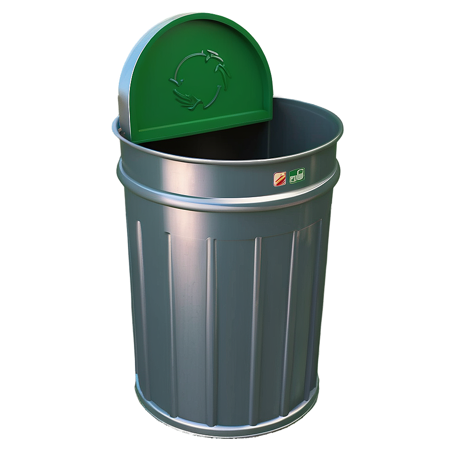 Recycling Bin For Metals Png Nrr36