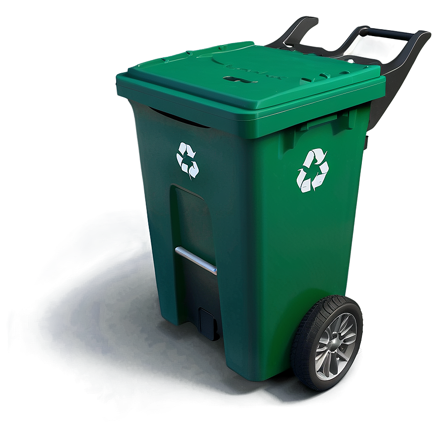 Recycling Bin With Wheels Png 63