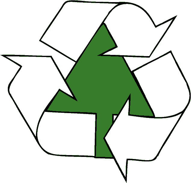 Recycling Symbol Green Arrow