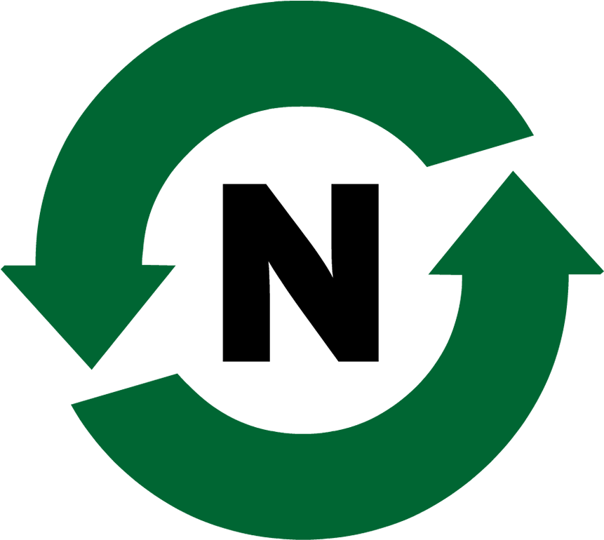 Recycling Symbol_ N_ Letter