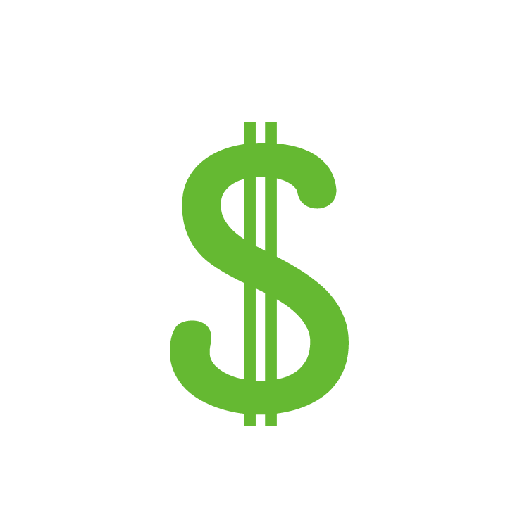 Recycling Symbolwith Dollar Sign