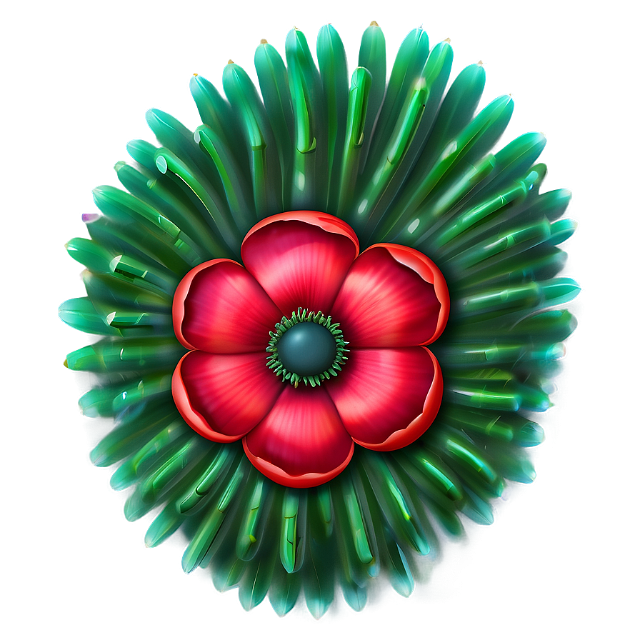 Red Anemone Png 06252024