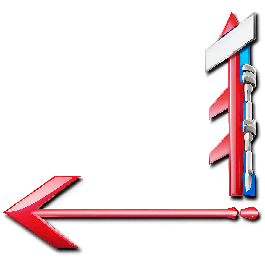 Red Arrow Icon PNG vfp PNG with transparent background