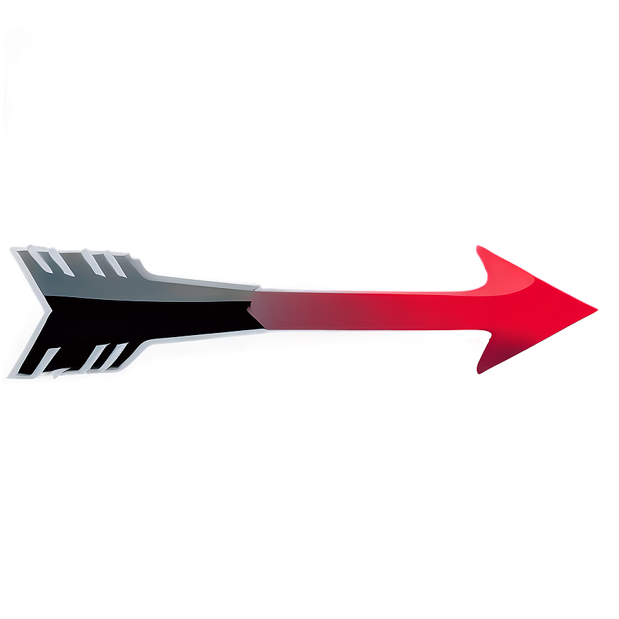 Red Arrow Transparent Png Clipart 05262024