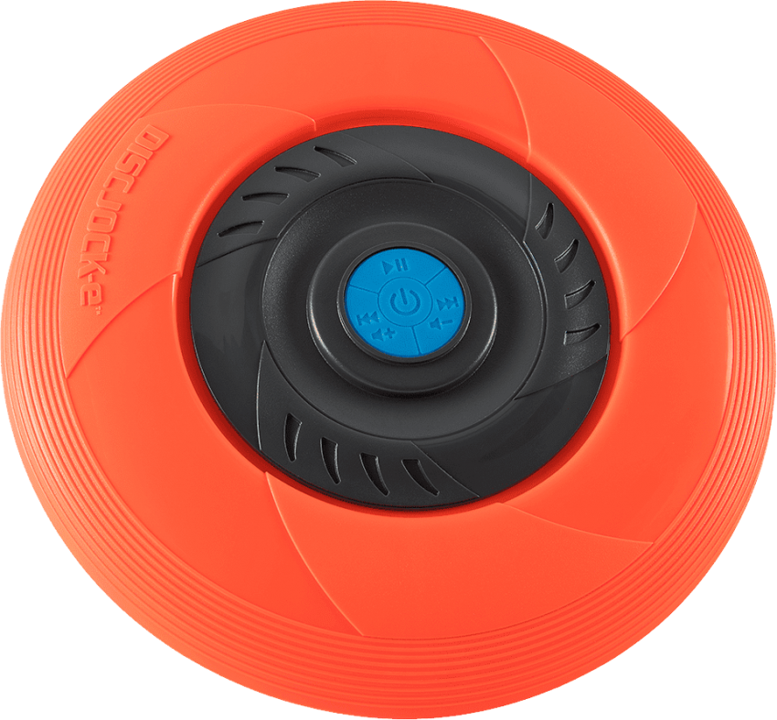 Red Black Electronic Frisbee