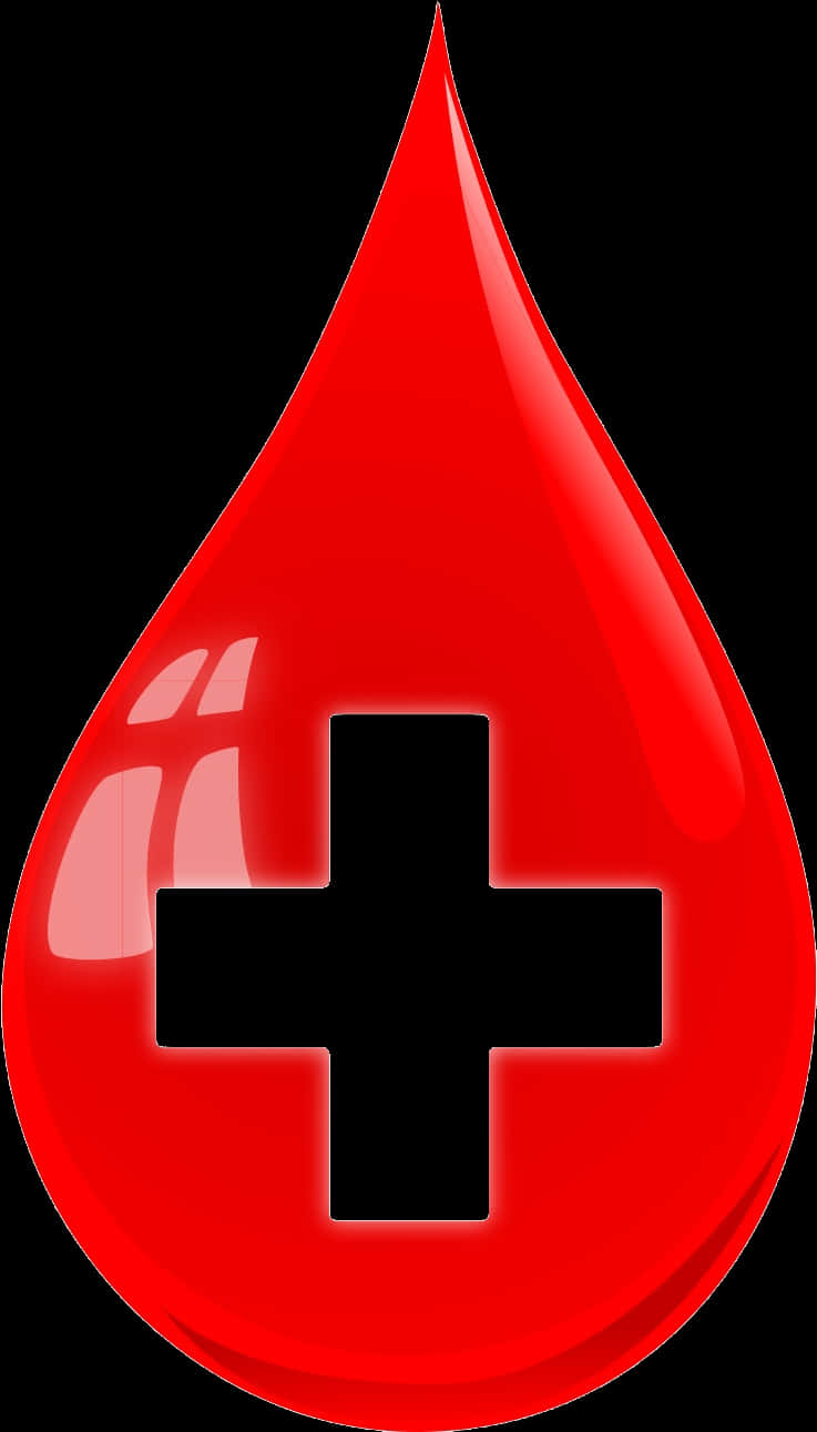 Transparent Drop Of Blood Png - Red Cross Blood Drop, Png Download PNG image with a transparent background, free high-resolution download