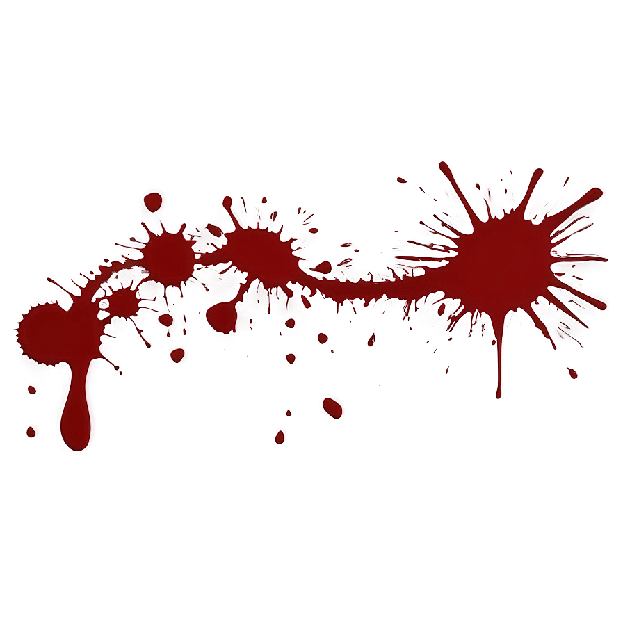 Red Blood Splatter Png 06122024