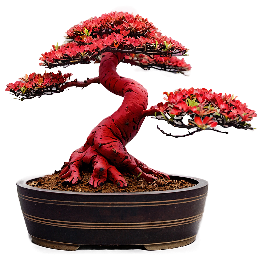 Red Bonsai Tree Drawing Png Wpr78