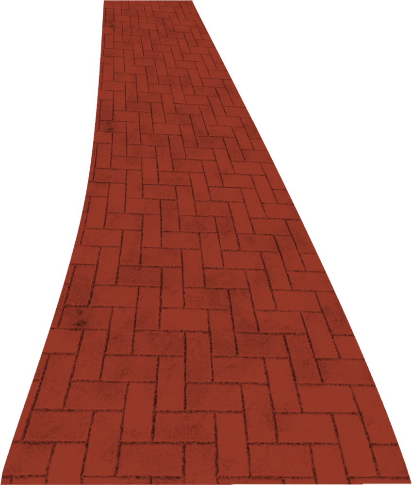 Red Brick Road Perspective View