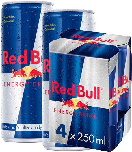 Red Bull Energy Drink4 Pack Cans