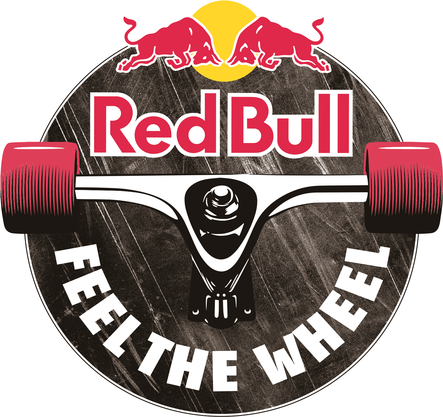 Red Bull Feel The Wheel - Red Bull Feel The Wheel Logo PNG with transparent background