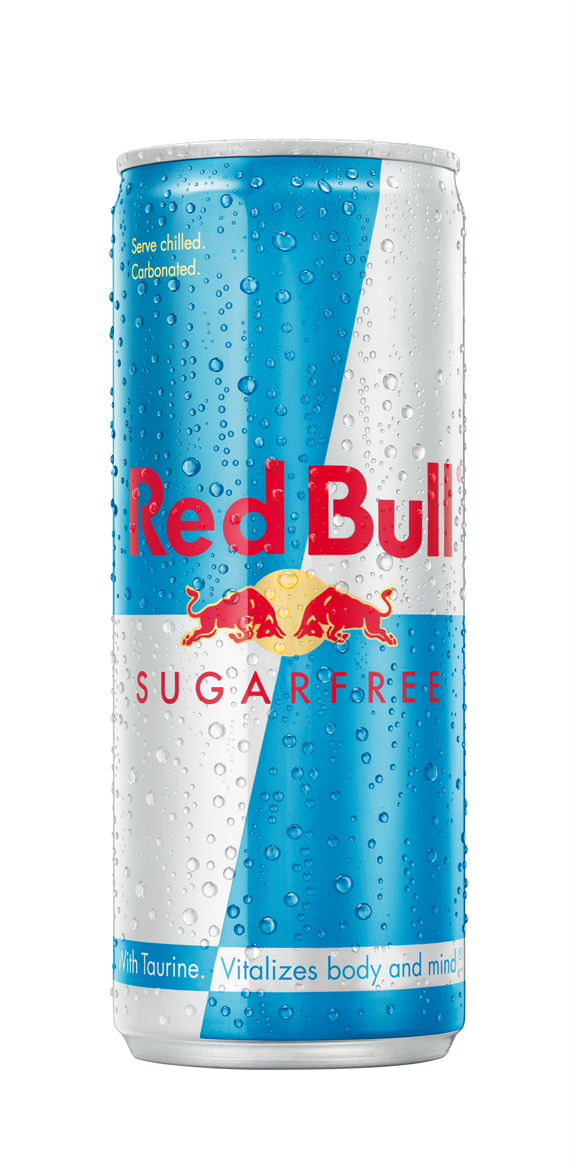 Red Bull Sugarfree 24x250ml - Red Bull Sugar Free Can, HD Png Download PNG with transparent background
