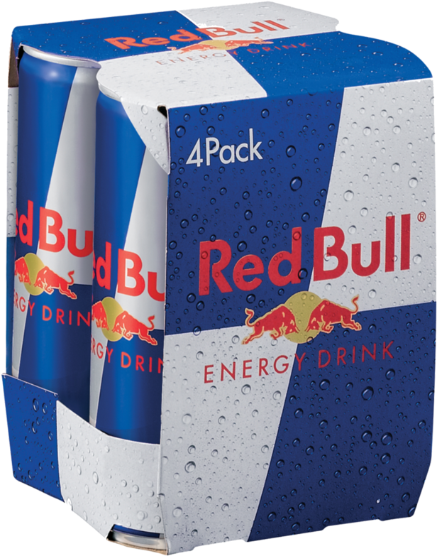 Red Bull4 Pack Energy Drink Product Image