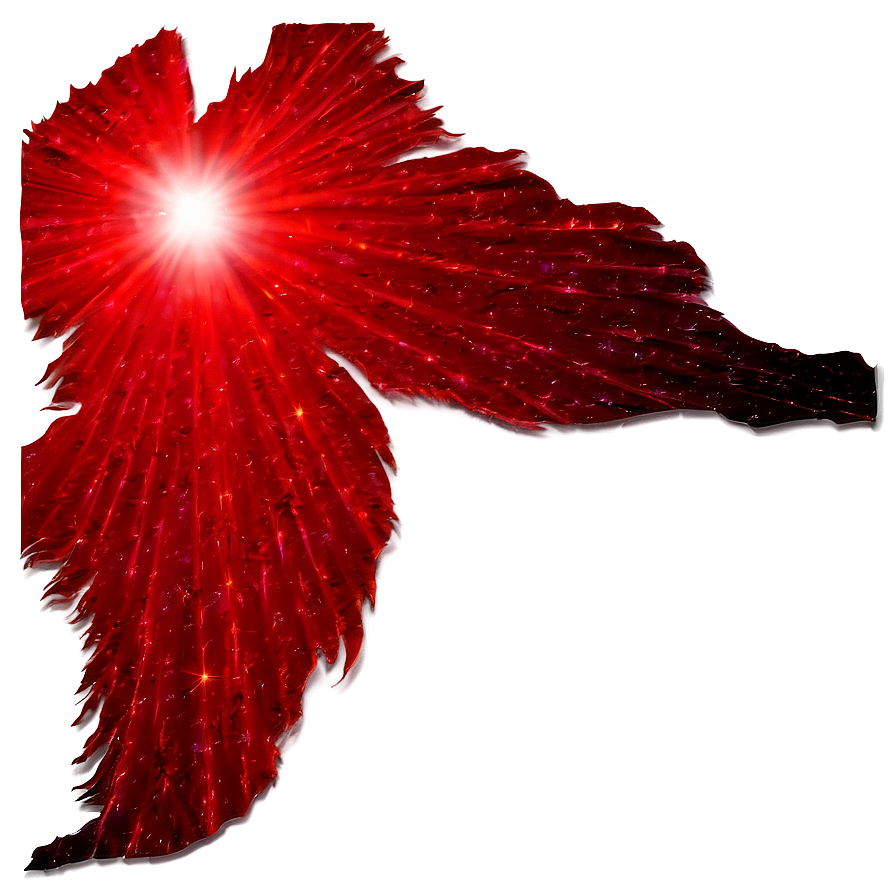 Red Burst Lens Flare Png 06122024