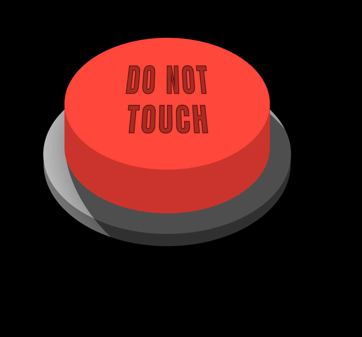 Red Button Do Not Touch