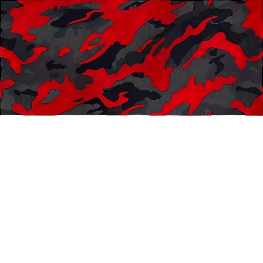 Red Camo Design Png Pkq66