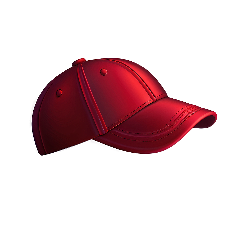 Red Cap Emoji Png Sad