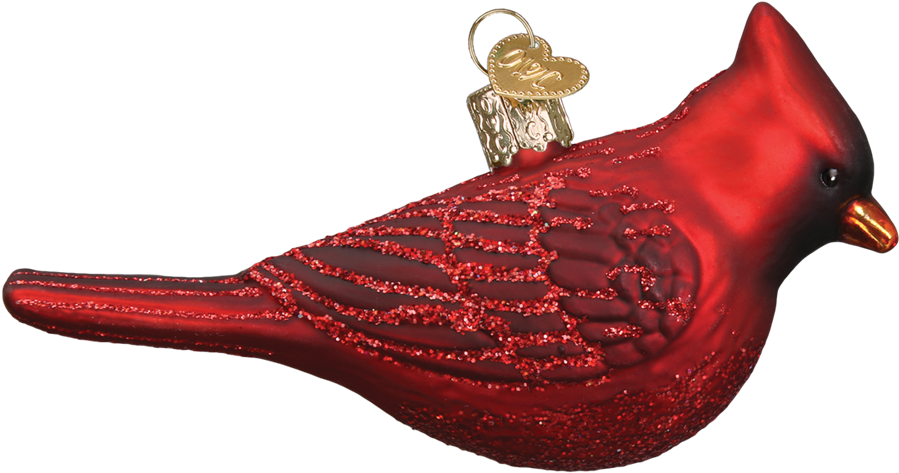 Red Cardinal Christmas Ornament